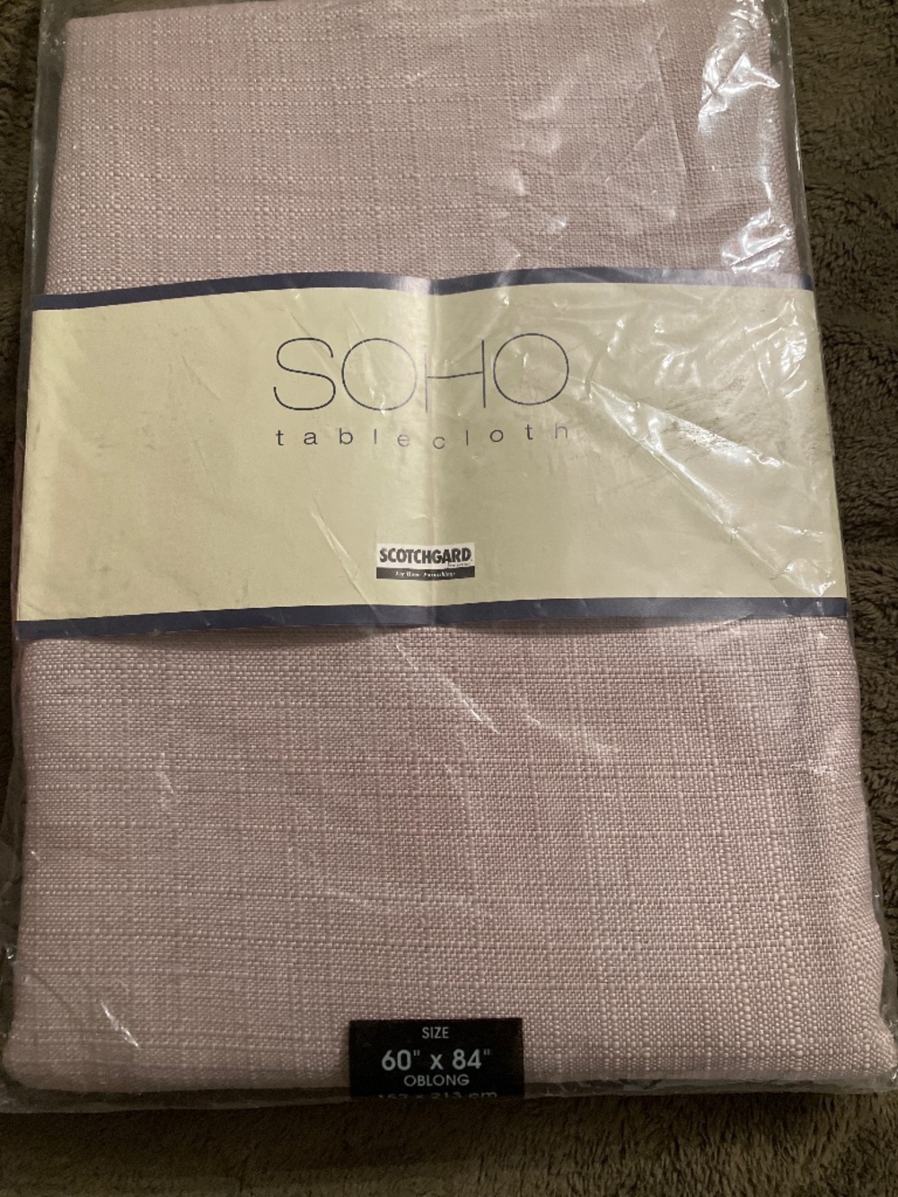 Vintage 1990s Oblong Tablecloth